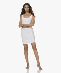 No Man'S Land Viscose Jersey Jurk - Wit -Mode Kleding 211012 bcc434d7 2f7b 4e7c 8f3a df1c0e11b98e