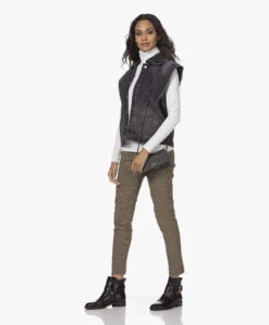 See By Chloé Lyna Leren Enkellaarzen - Zwart -Mode Kleding 211012 e74ab3c1 0e0a 4c02 9533 a0bdb7a7824e