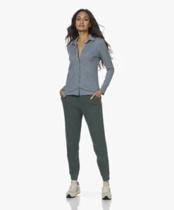 Belluna Marlo Katoenmix Jersey Blouse - Zeegroen -Mode Kleding 211013 54cda11b 78eb 42fc 8f28 f2685b1ac3d4