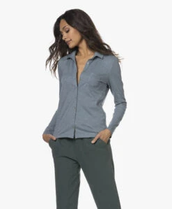 Belluna Marlo Katoenmix Jersey Blouse - Zeegroen -Mode Kleding 211013 c223cba3 189f 4aa5 8a38 e382ecb7efb1