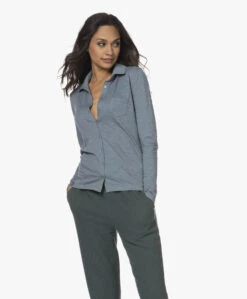 Belluna Marlo Katoenmix Jersey Blouse - Zeegroen -Mode Kleding 211013 ce727a08 3331 4e4c af62 f61564de2d19