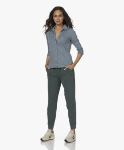 Belluna Marlo Katoenmix Jersey Blouse - Zeegroen -Mode Kleding 211013 d3258467 6f0c 499e adb2 6d764cd4863a