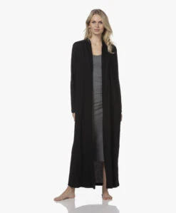 Skin Kathryn Pima Katoenen Jersey Badjas - Zwart 25 Skin Kathryn Pima Katoenen Jersey Badjas - Zwart -Mode Kleding 211102 02586a2d 5f44 4ed3 8767 c86226e43d68