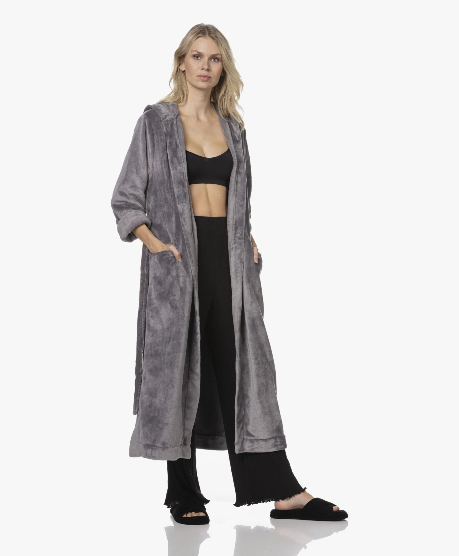 Hanro Microvezel Bralette - Zwart 3 Hanro Microvezel Bralette - Zwart - Afbeelding 3