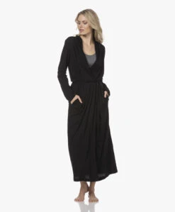 Skin Kathryn Pima Katoenen Jersey Badjas - Zwart 22 Skin Kathryn Pima Katoenen Jersey Badjas - Zwart -Mode Kleding 211102 de7b10a6 cafd 4af0 8276 e32094691f25