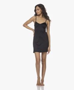 Hanro Satin Deluxe Onderjurk - Zwart -Mode Kleding 211125 0f8f7f29 b273 4fc6 ad8a f9125295f743