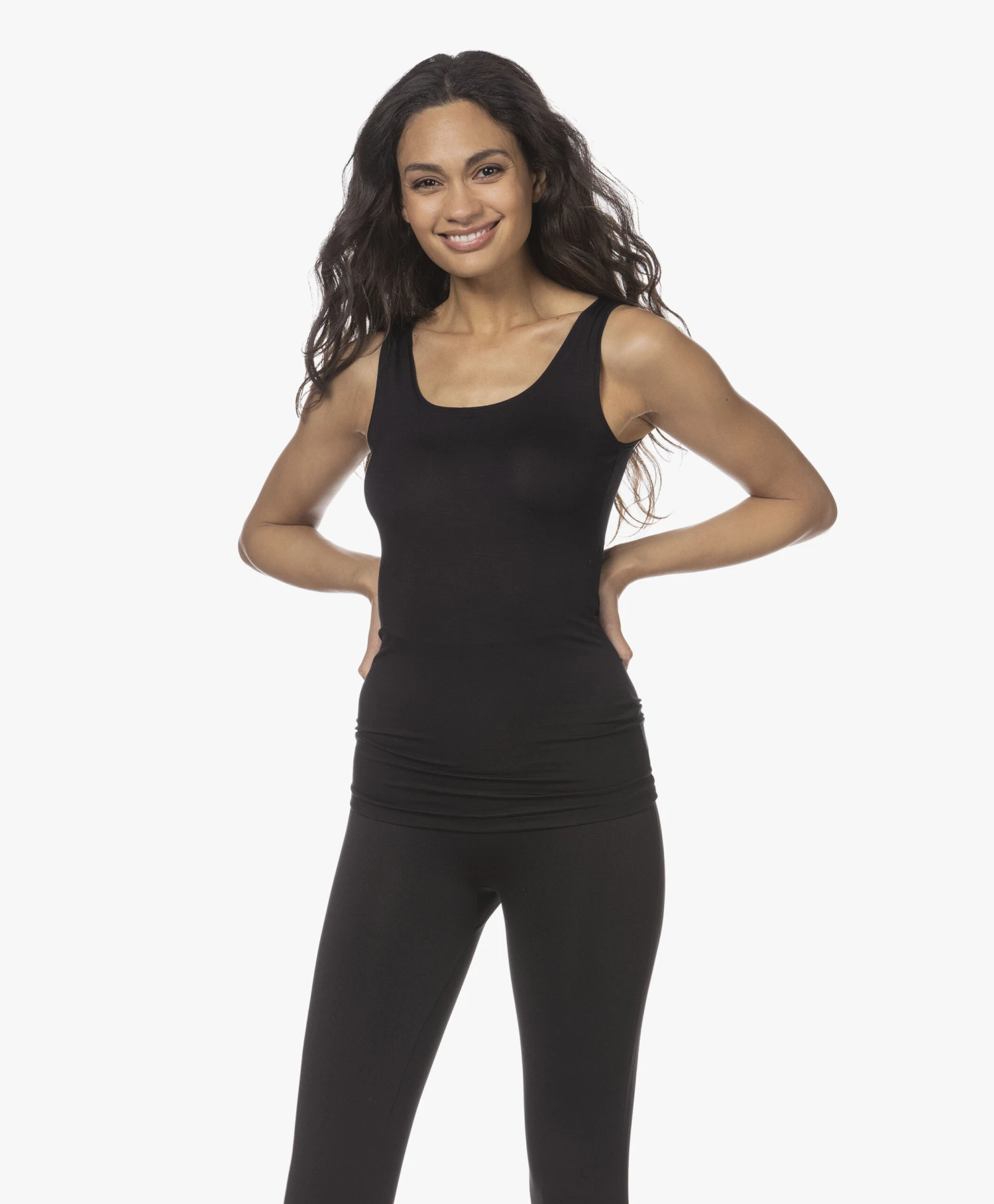 Hanro Soft Touch Modal Tanktop - Zwart 12 Hanro Soft Touch Modal Tanktop - Zwart - Afbeelding 12