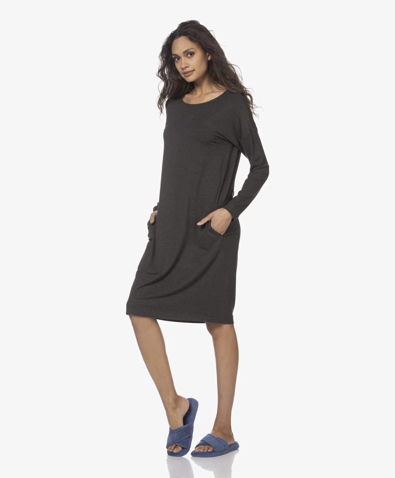 Skin Kyoto Katoenen Terry Slippers - Azure Blue 7 Skin Kyoto Katoenen Terry Slippers - Azure Blue - Afbeelding 7