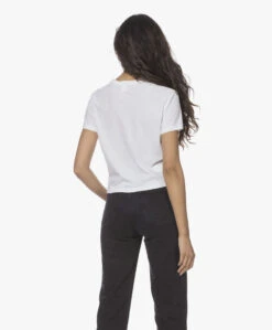 Re/Done + Hanes 50S Katoenen Boxy T-Shirt - Optic White -Mode Kleding 211207 30c754fb 1fc1 4c64 b349 fc32b60779f3