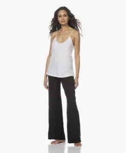 Skin Dubbellaagse Jersey Wijde Pijpen Broek - Zwart -Mode Kleding 211209 86c84717 e6f9 4512 a58c 00719141fa1a