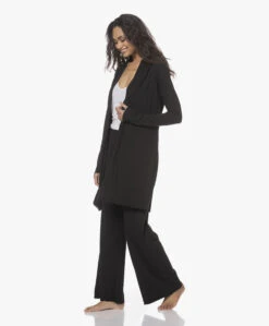 Skin Dubbellaagse Jersey Wijde Pijpen Broek - Zwart -Mode Kleding 211209 ebc6271f 5ea7 43b2 91a6 e4bafa0b6fb0 1