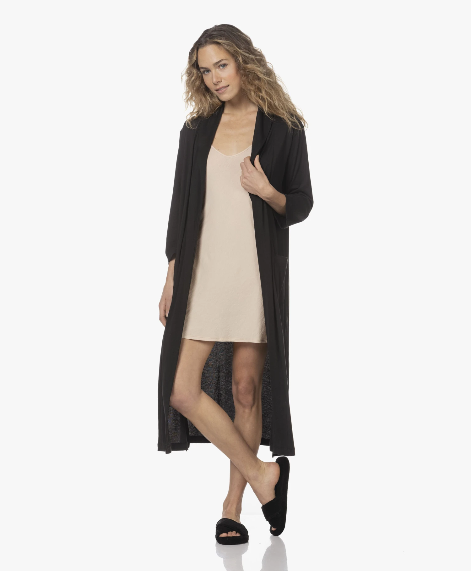 Skin Pima Katoenen Jersey Onderjurk - Nude 9 Skin Pima Katoenen Jersey Onderjurk - Nude - Afbeelding 9