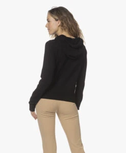 Joseph Gebreide Wol En Cashmere Capuchontrui - Zwart -Mode Kleding 211214 b002f3ae 4482 49b5 bc0a c6f5d17257a9