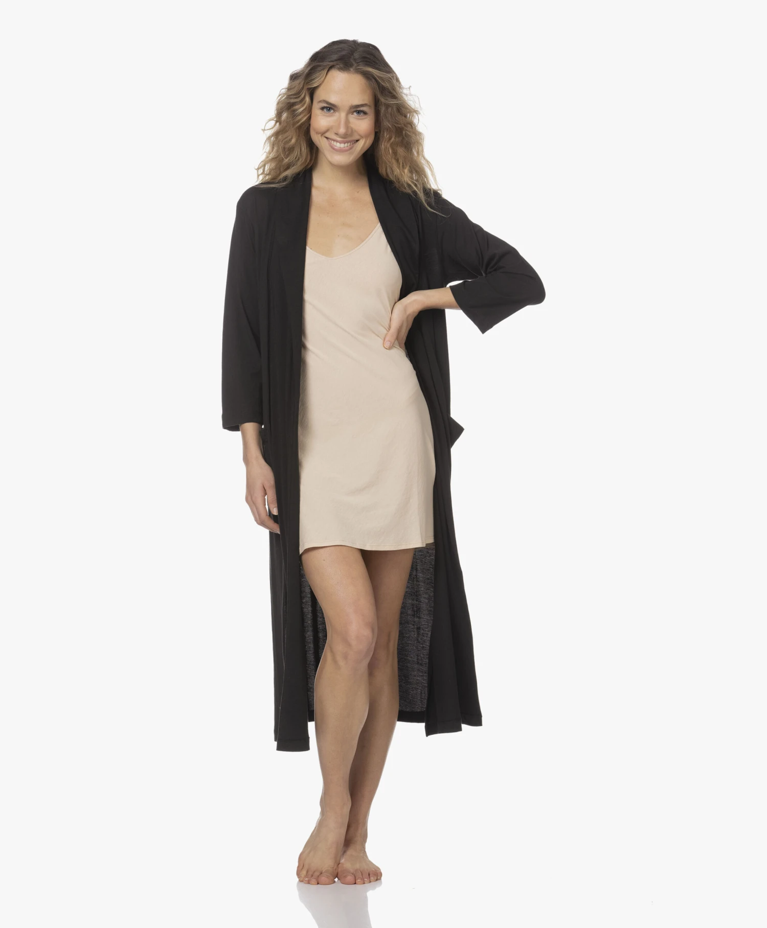 Skin Pima Katoenen Jersey Onderjurk - Nude 13 Skin Pima Katoenen Jersey Onderjurk - Nude - Afbeelding 13