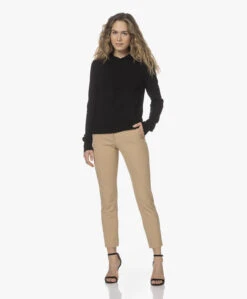 Joseph Gebreide Wol En Cashmere Capuchontrui - Zwart -Mode Kleding 211214 e53921f9 4601 4869 9963 4256cace8b3d