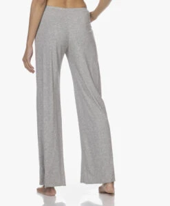 Skin Dubbellaagse Jersey Wijde Pijpen Broek - Grijs Mêlee -Mode Kleding 211216 5fb20bc3 007b 48ea a267 e4d1e16c53a1