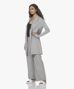 Skin Dubbellaagse Jersey Badjas - Grijs Mêlee -Mode Kleding 211216 d66f3af0 3a32 41f0 b075 29aca0536e79