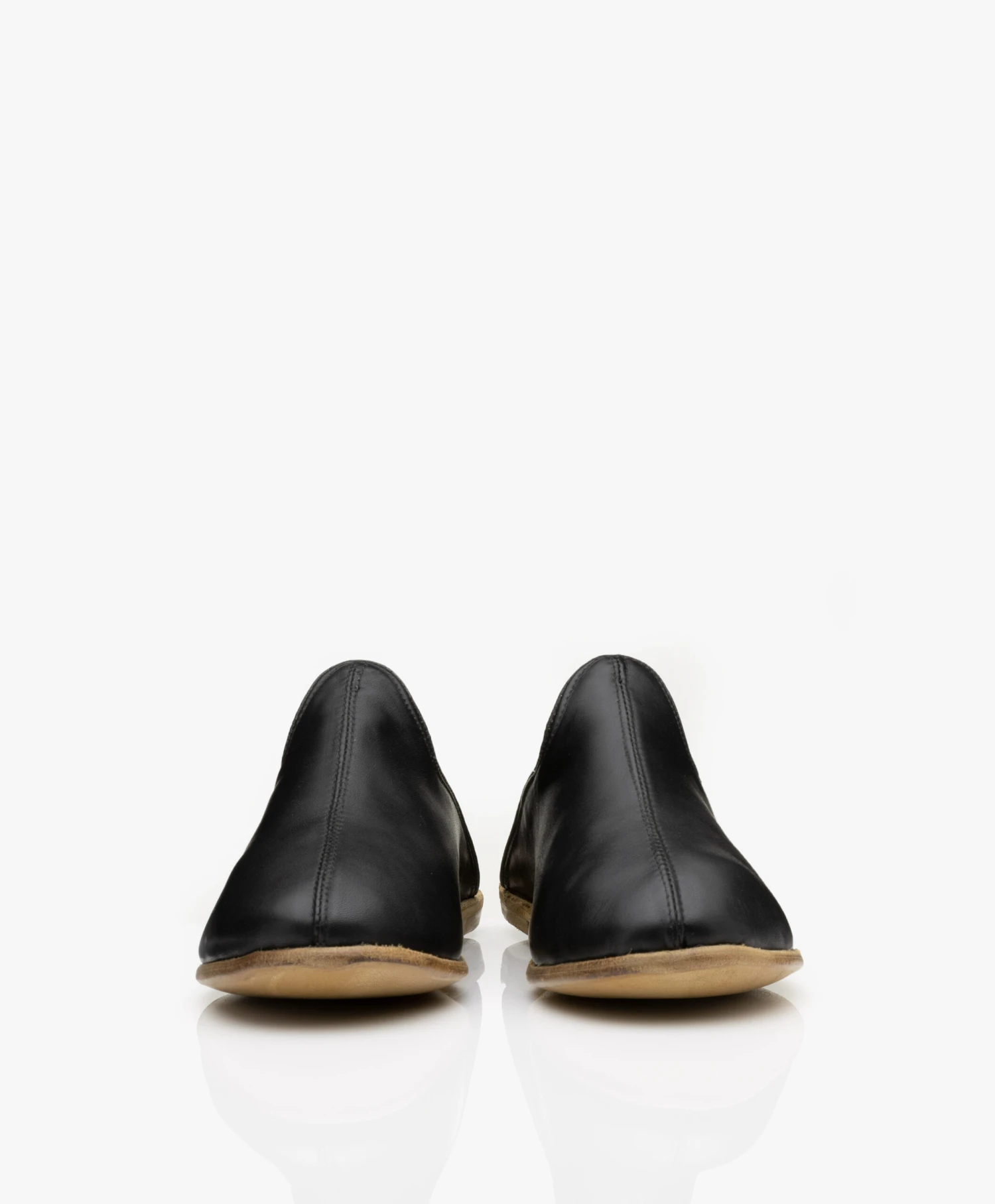 Surée Leren Mules - Onyx Zwart 5 Surée Leren Mules - Onyx Zwart - Afbeelding 5