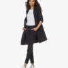 Japantky Luna Lange Travel Jersey Blazer - Zwartblauw
