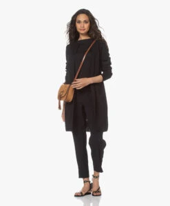 Lasalle Tencel Boothals T-Shirt - Zwart -Mode Kleding 215026 29d4d73c c45b 40bf b803 cd793454be67