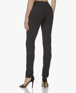 Studio .Ruig Bries Heavy Tech Jersey Broek - Zwart -Mode Kleding 220104 499f46f4 3c24 4bc2 9398 d88932e50565