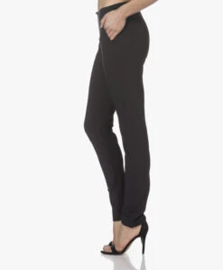 Studio .Ruig Bries Heavy Tech Jersey Broek - Zwart -Mode Kleding 220104 a6905341 7aac 447a 9c52 f33804fc485b