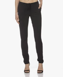 Studio .Ruig Bries Heavy Tech Jersey Broek - Zwart