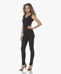 Studio .Ruig Bries Heavy Tech Jersey Broek - Zwart -Mode Kleding 220104 e8c4acd6 438d 4f8c a3a6 d2ccccfb21c1