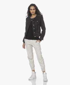 American Vintage Sonoma Slub V-Hals Longsleeve - Zwart -Mode Kleding 220105 7513b583 f2cf 4871 bbc6 36e2de6b69f3