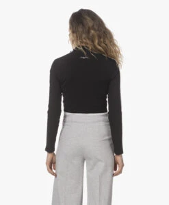 Anine Bing Devin Cropped Slim-Fit Tech Jack - Zwart -Mode Kleding 220118 1c94de6c 8a79 4a7b 951a 6aea39f7d8d6