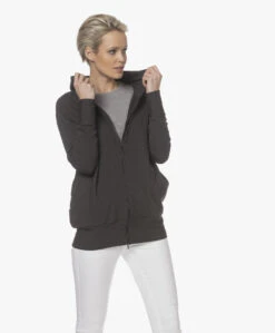 Majestic Filatures Soft Touch Sweatervest - Antraciet Mêlee -Mode Kleding 220201 7b5d9730 5842 48c9 b194 fb298dab62a8