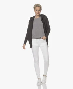 Majestic Filatures Soft Touch Sweatervest - Antraciet Mêlee -Mode Kleding 220201 a6630575 e933 4545 895a 1d88ea00a858