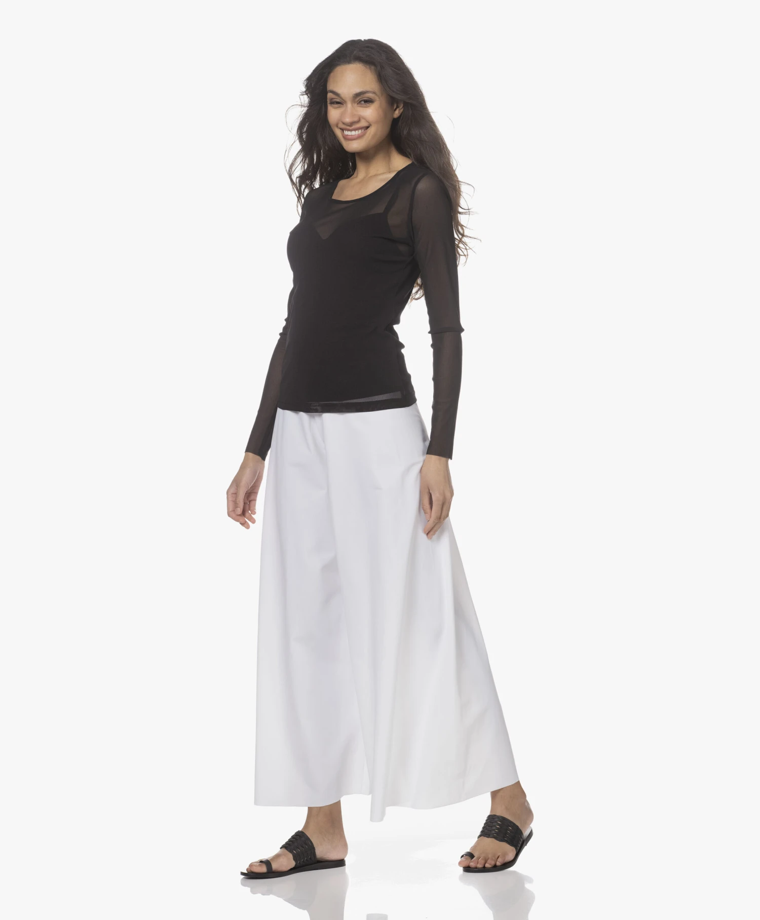 Hanro Allure Bh Camisole - Zwart 6 Hanro Allure Bh Camisole - Zwart - Afbeelding 6