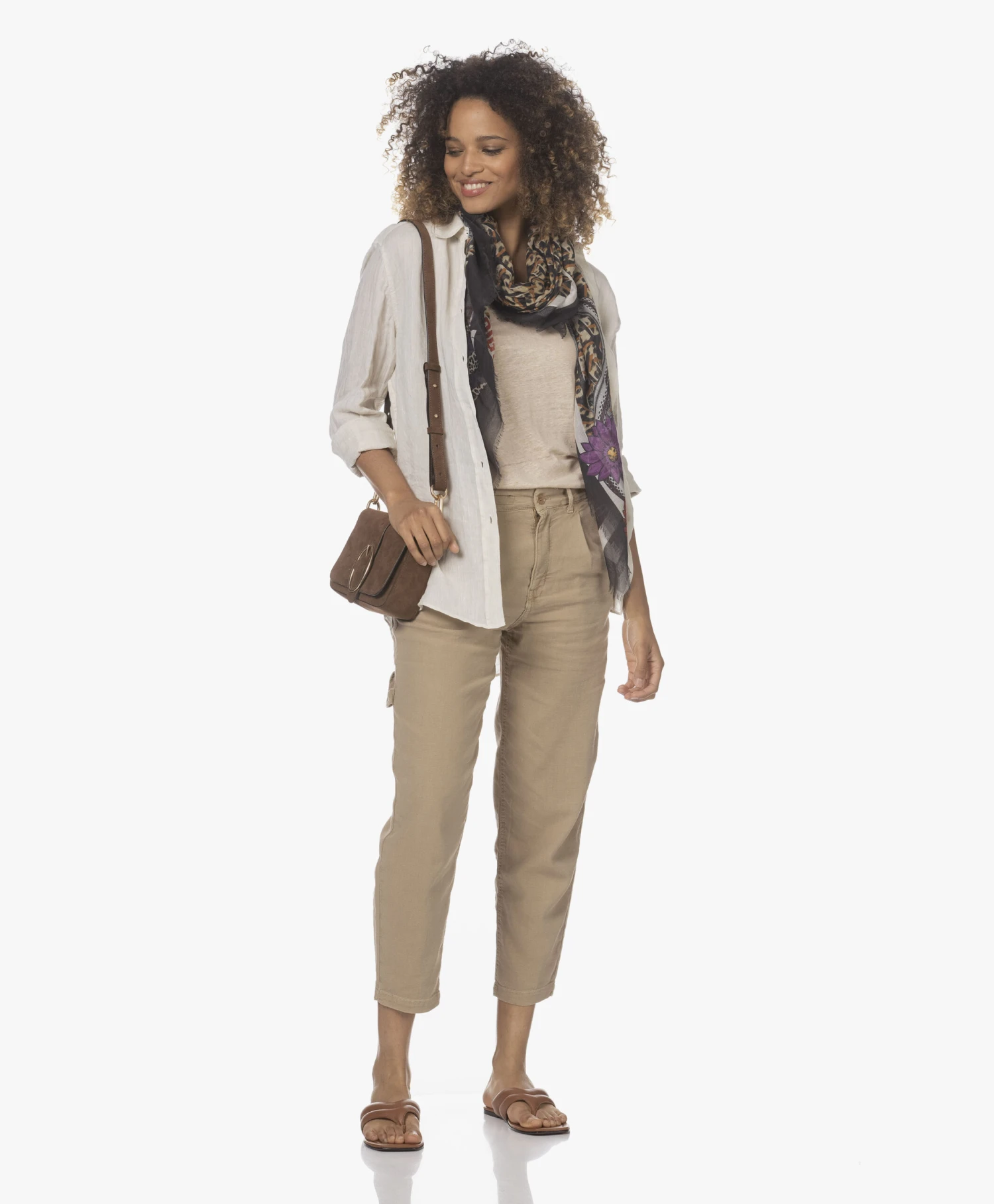 Atp Atelier Vione Nappa Leren Teenslippers - Brandy 5 Atp Atelier Vione Nappa Leren Teenslippers - Brandy - Afbeelding 5