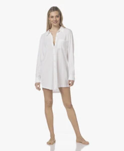 Skin Claire Pima Katoenen Nachthemd - White -Mode Kleding 220317 b17a513c bf73 4cb3 8453 d075d8206e0c