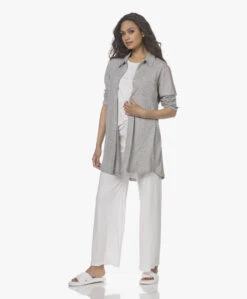 Skin Chistine Katoenen Jersey Broek - Wit -Mode Kleding 220318 7f98bd5a c87b 4817 85e9 b3c164e2684b