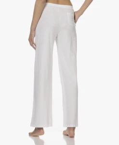 Skin Chistine Katoenen Jersey Broek - Wit -Mode Kleding 220318 8b913656 d106 407b a700 a23ca31edb83
