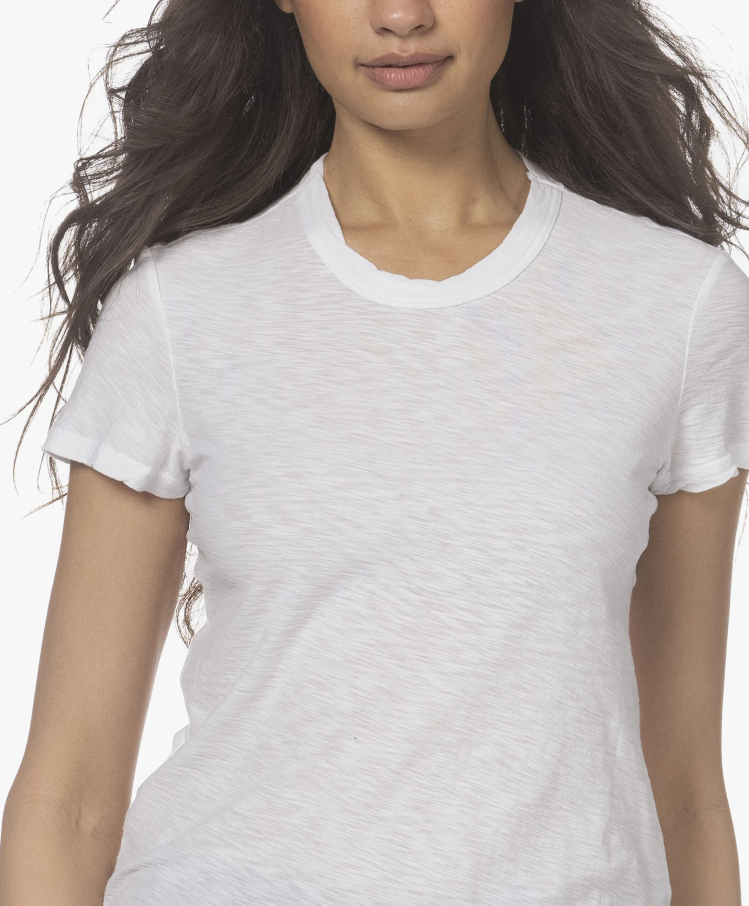 James Perse Supima Slub Jersey T-Shirt - Wit 7 James Perse Supima Slub Jersey T-Shirt - Wit - Afbeelding 7