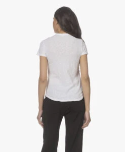 James Perse Supima Slub Jersey T-Shirt - Wit 16 James Perse Supima Slub Jersey T-Shirt - Wit -Mode Kleding 220322 fb169f40 10fc 4a02 ba65 cf50f0b22fb8