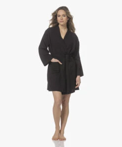 Hammam34 The Pheasant Geborduurde Katoenen Kimono - Zwart -Mode Kleding 220330 c9835c5a ff85 46b0 8de9 ce77805c9e15