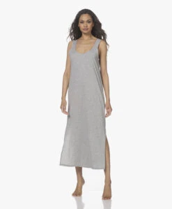Skin Charlyse Pima Katoenen Mouwloze Jurk - Grijs Mêlee -Mode Kleding 220407 5835d70a 9e34 4c9a 8bc4 a75115ecb99c