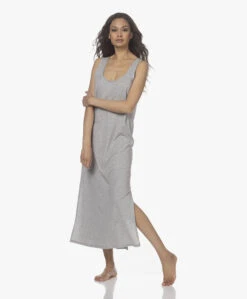 Skin Charlyse Pima Katoenen Mouwloze Jurk - Grijs Mêlee -Mode Kleding 220407 d769032c fccf 44d7 8daf 31ffa807a303