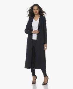 Japantky Quito Kuitlange Travel Jersey Blazer - Zwartblauw -Mode Kleding 220505 de6dc179 8b9d 4759 939b 859ada1f1773