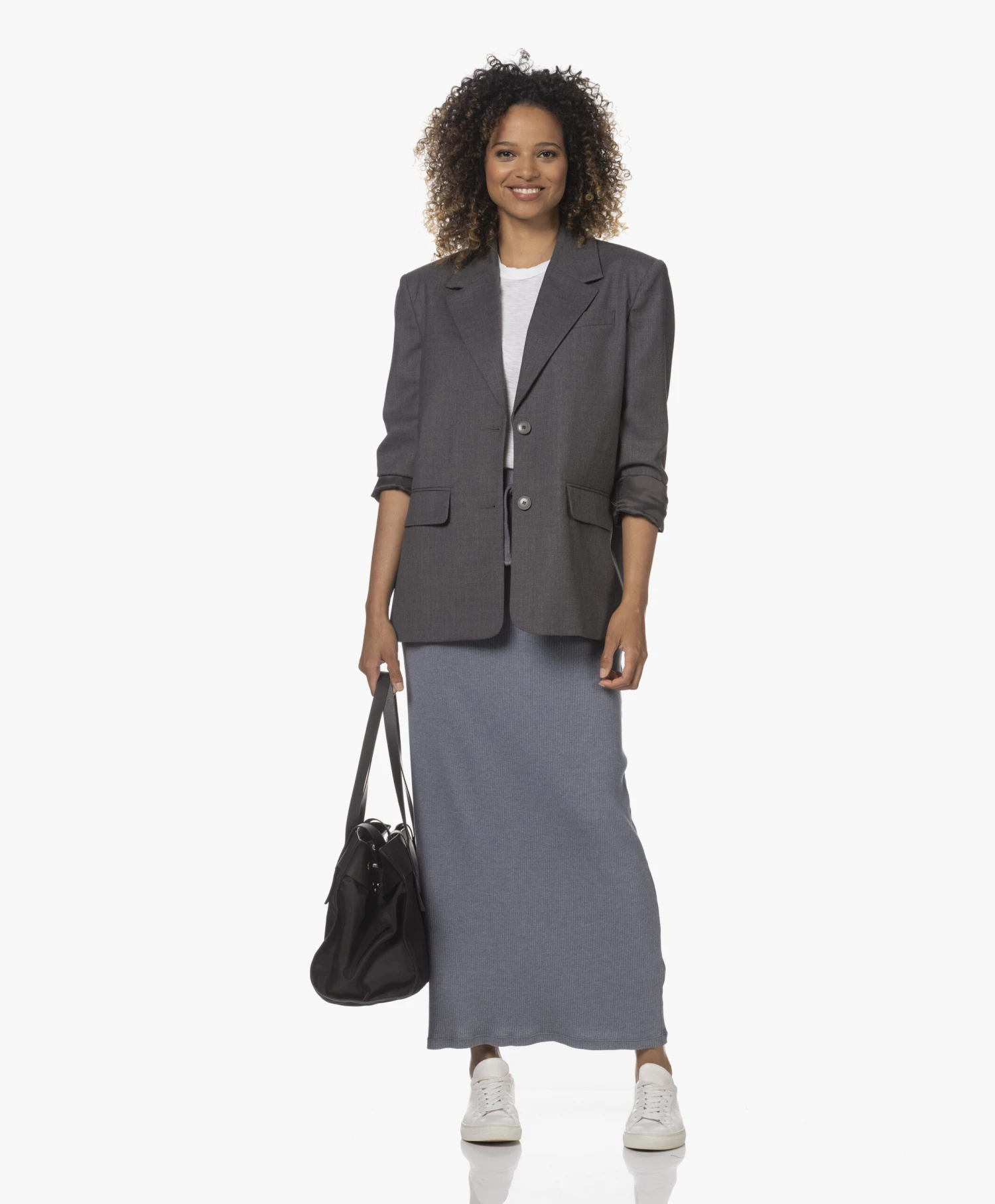 James Perse Supima Slub Jersey T-Shirt - Wit 2 James Perse Supima Slub Jersey T-Shirt - Wit - Afbeelding 2