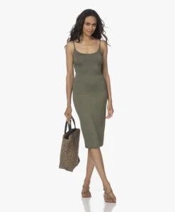 K. Jacques St. Tropez Muse Nubuck Leren Sandalen - Kaki -Mode Kleding 220519 8312576a 493a 4441 9381 62e89adb7bc5