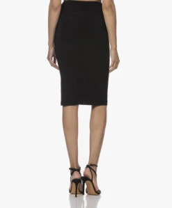 Norma Kamali Straight Travel Jersey Rok - Zwart -Mode Kleding 220519 99e1c7ae 33f5 4ab3 9361 00fcca337eff