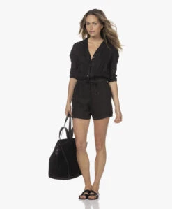 Atp Atelier Astrid Leren Teenslippers - Zwart -Mode Kleding 220524 89bd154d 86d6 4299 8bcf caedaece6b5e