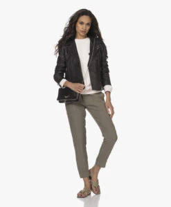 Atp Atelier Vione Nappa Leren Teenslippers - Sage -Mode Kleding 220531 450d7533 a588 430a a85b 5e611ef47cee