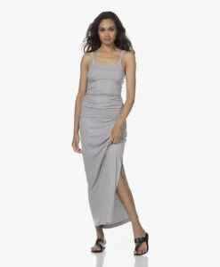 Japantky Ryoko Modal Rib Jersey Maxi Rok - Grijs Mêlee -Mode Kleding 220531 8b5823f5 e705 4aab b7b8 801f9b06ffb2