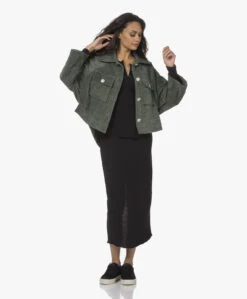 James Perse Fleece Jersey Midi Rok - Zwart -Mode Kleding 220609 2fbe59e7 2407 474f a0e8 72232dc06be6